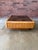 Postmodern Vintage 1970s California Modern Oak & Smoked Glass Square Coffee Table For Sale - Image 3 of 6