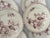 Ceramic Antique 19th Century Plates in Ironstone Red Honeysuckle and Earthenware from Gien, 1890s, Set of 6 For Sale - Image 7 of 8