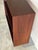 Brown Rosewood Bookcase Shelving Unit With Tapered Legs Storage Display Denmark 1960s For Sale - Image 8 of 10