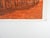 Mid-Century Modern Mid 20th Century Modernist Orange Procession Serigraph For Sale - Image 3 of 4
