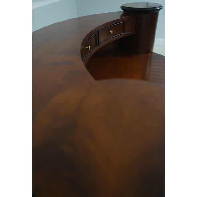 Brown Century French Empire Cherry Writing Desk For Sale - Image 8 of 18