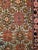 Vintage Afghan Silk Room Size Rug in Allover Pattern in Ivory, Burgundy, Brown For Sale - Image 10 of 15