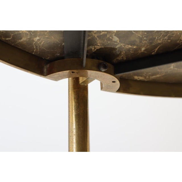 Occasional Table in Emperador Marble by Osvaldo Borsani, 1960 For Sale - Image 14 of 15