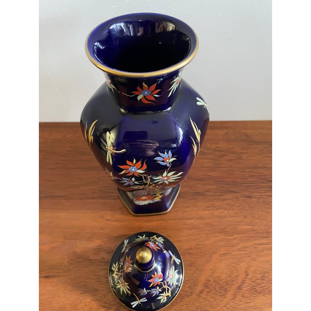 Mid-Century Modern 22K 3 Piece Mantel Set by Bareuther Waldsassen Bavaria For Sale - Image 3 of 6