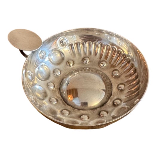 Antique Victorian French Silver Wine Taster, 1880 For Sale