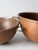 Antique Copper Mixing Bowls Pair For Sale - Image 4 of 13