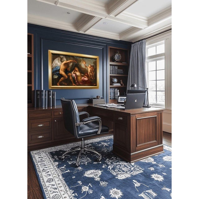 Luigi Garzi, Allegory of Time, 1700, Oil on Canvas For Sale - Image 14 of 16