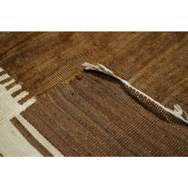 Kilim Rug 4'9'' X 6'3'' For Sale - Image 9 of 10