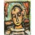 1987 After Georges Rouault "Pierrot" for Verve (1939), Second Edition Full-Color Print For Sale - Image 4 of 5