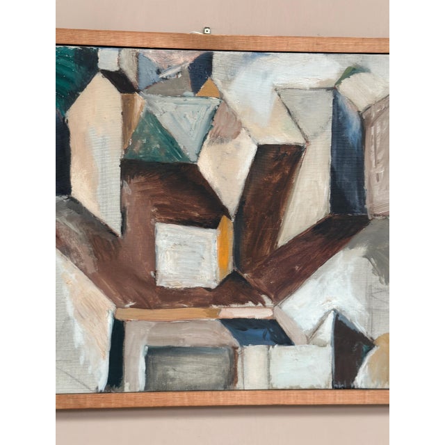 Arne Tengblad, Komposition, 1950s, Oil on Canvas, Framed For Sale - Image 12 of 18