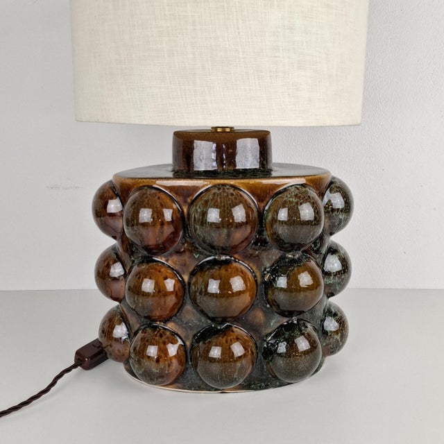 Contemporary Porta Romana Ceramic Table Lamp, 1980s For Sale - Image 3 of 18
