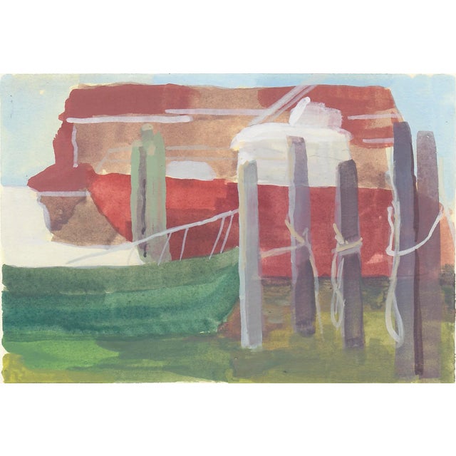 This is a limited edition print of my painting "Scallopers,” painted from life at the docks in LBI, NJ. The image is...
