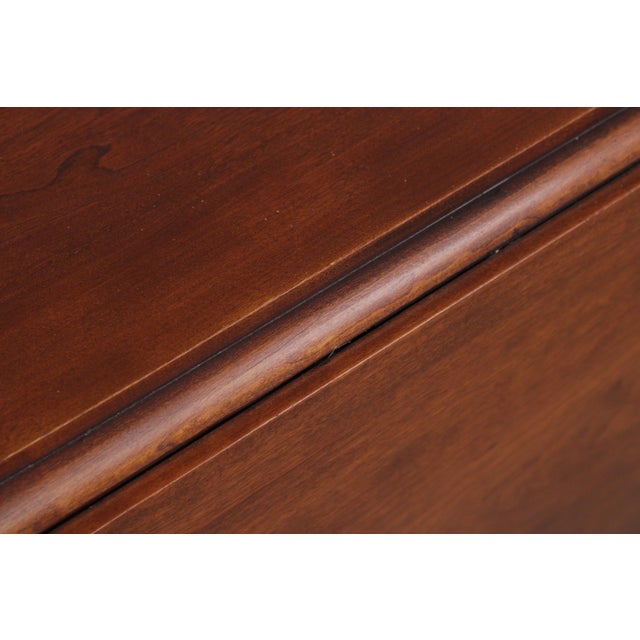 Eldred Wheeler Primitive Cherry Dropleaf Farm Table For Sale - Image 13 of 18
