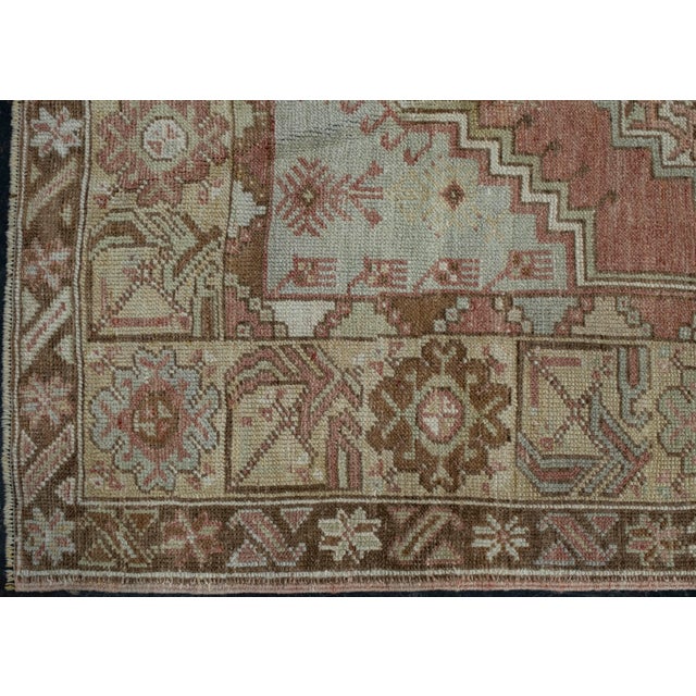 Turkish Anatolian Rug 3'6" x 4'11" #18054 For Sale - Image 4 of 8