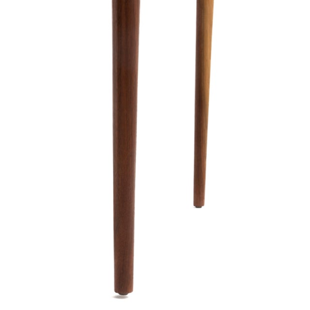 t.h. Robsjohn-Gibbings Widdicomb Square Two Tiered Cocktail Coffee Lamp End Table 1957 For Sale - Image 13 of 14