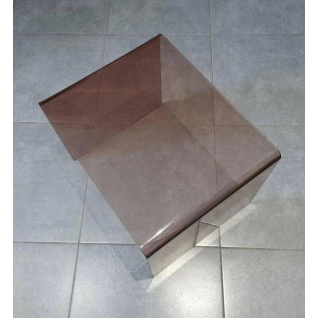 Plastic Space Age Coffee Table by Michel Dumas, 1960s For Sale - Image 7 of 9