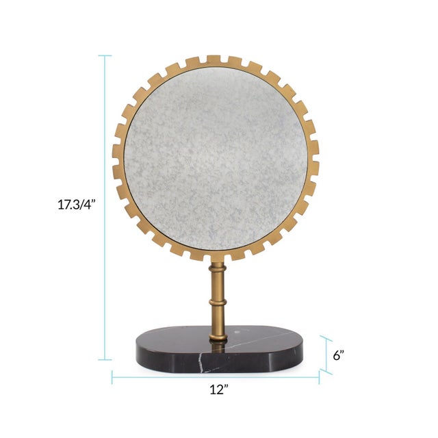 Bellingham Tabletop Mirror- Short For Sale - Image 11 of 11
