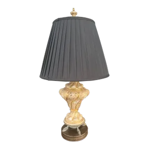 1960s Capodimonte Style Lamp