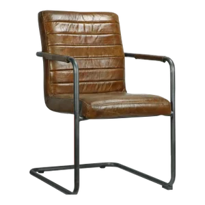 Matthew Izzo Home Bauhaus Leather Armchair