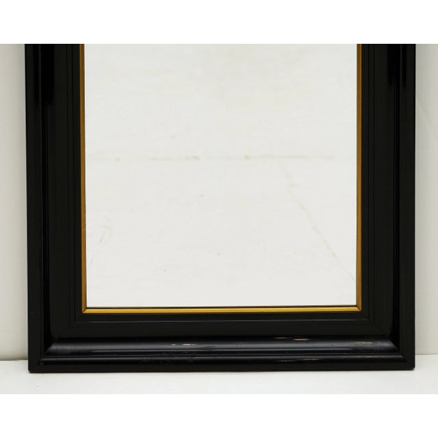 French Wall Mirrors With Black and Gilt Frames (H 30 X W 20 1/8) For Sale In Austin - Image 6 of 12