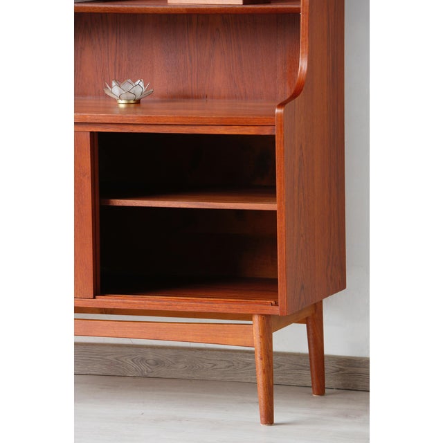 1960s Vintage Scandinavian Teak Bookshelf, 1960s For Sale - Image 5 of 15