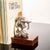 Metal Art Deco Bookends with Elephants in Silver-Plated Metal and Rouge Royal Marble, 1930, Set of 2 For Sale - Image 7 of 12