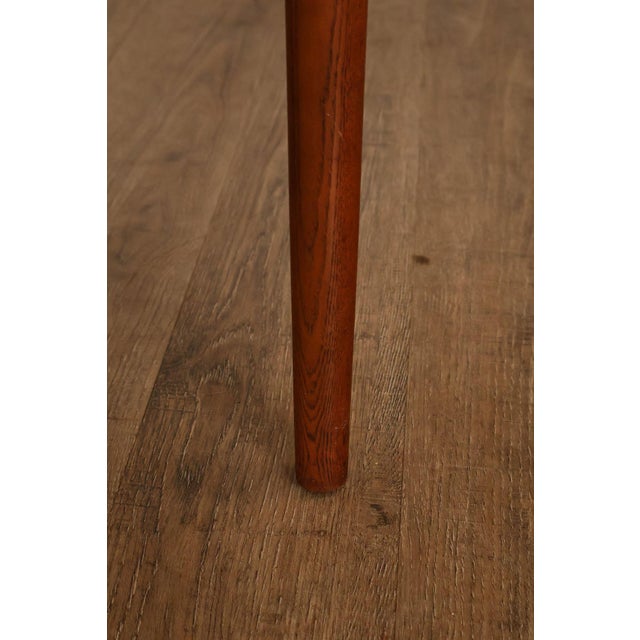 Mid Century Modern Walnut Expandable Dining Table For Sale - Image 10 of 18