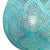Transitional Verdigris Copper Globe Pendant Light Large For Sale - Image 3 of 7
