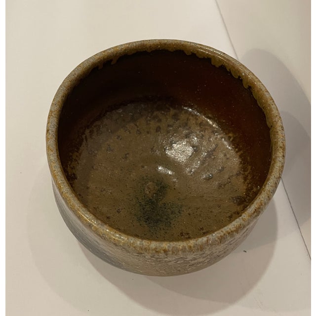 1970s Japanese Chawan Tea Bowl For Sale - Image 5 of 7