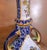 French Pair of 19th Century French Hb Quimper Hand Painted Faience Tall Neck Vases For Sale - Image 3 of 16
