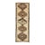 Beige Antique Malayer Persian Wool Runner With Tribal Design For Sale
