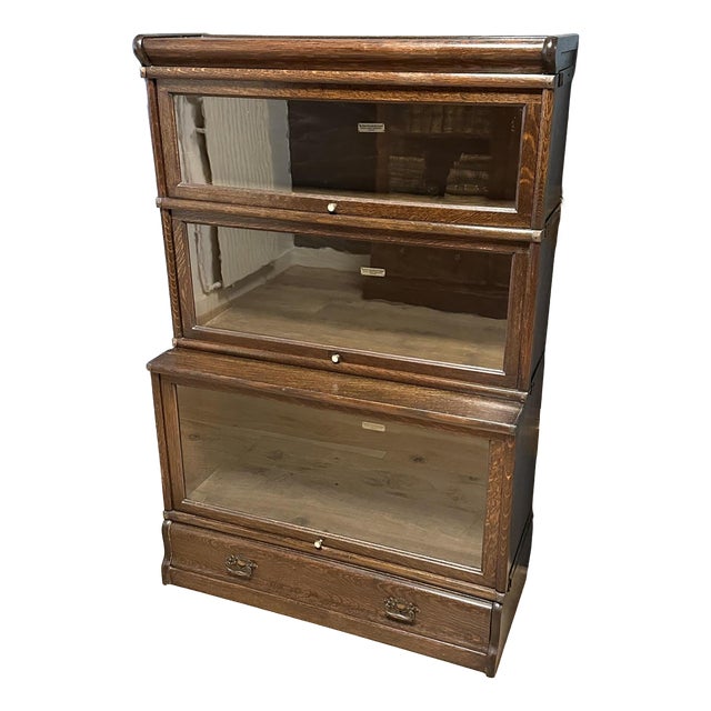 Bookcase from Globe Wernicke, 1890s, Set of 5 For Sale