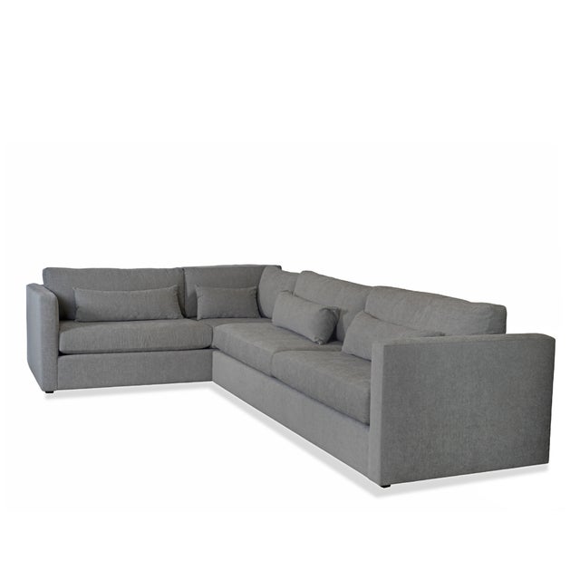 The Mitchell Gold + Bob Williams Haywood Right Arm Sectional Sofa is a harmonious blend of modern design and unparalleled...