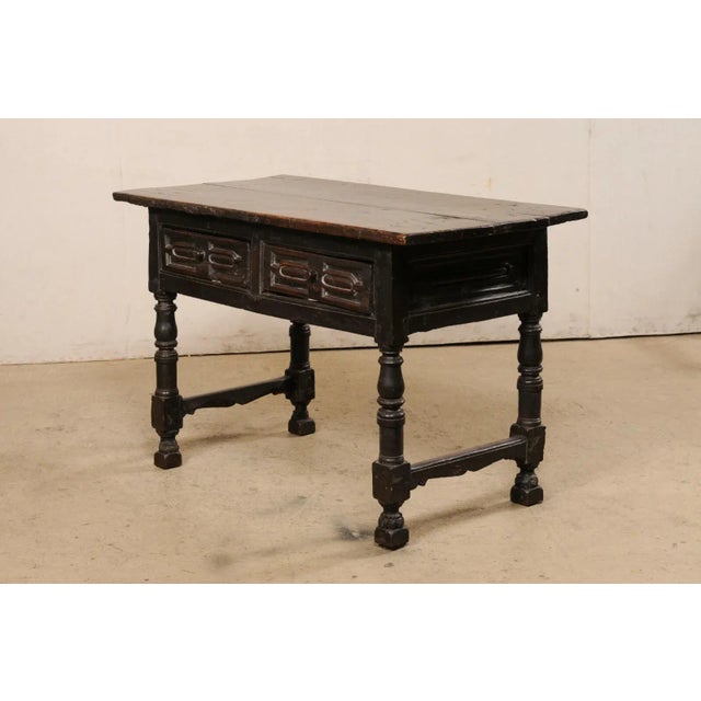 Early 18th Century Early 18th Century Italian Carved-Walnut Table For Sale - Image 5 of 12