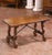 Late 19th Century 19th Century Spanish Carved Chestnut Coffee Table With Iron Stretcher For Sale - Image 5 of 10