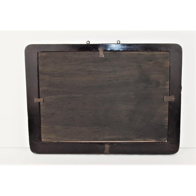 Paper Early 20th Century Papier Mache Double Picture Frame For Sale - Image 7 of 8