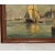 French French Vintage Oil on Canvas Seascape Painting For Sale - Image 3 of 8