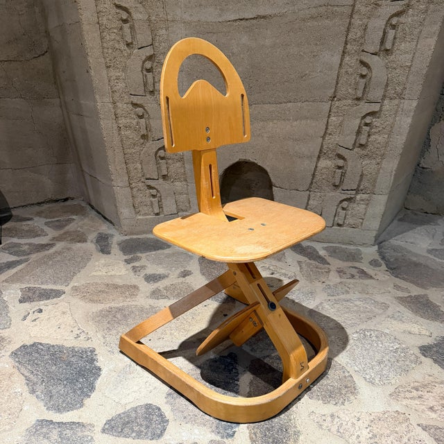 Vintage Svan Signet Adjustable High Chair Junior Chair Scandinavian Modern For Sale - Image 11 of 16