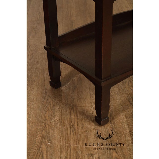 Antique Mission Oak Server Sideboard For Sale - Image 16 of 18