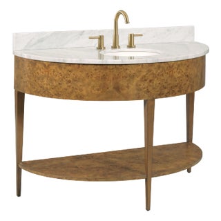 Woodbridge Furniture Isla Demilune Vanity For Sale