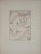 Modern Gustave Buchet, The Two Friends, Innocence and Discovery, Original Engraving and Stencil For Sale - Image 3 of 6