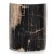 Contemporary Four Hands Kos End Table - Dark Petrified Wood For Sale - Image 3 of 7