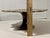 Ceramic Contemporary l'Objet Portugal Pedestal Cake Stand Brown With 24k Gold Trim For Sale - Image 7 of 8