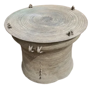 Antique Bronze Asian Rain Drum