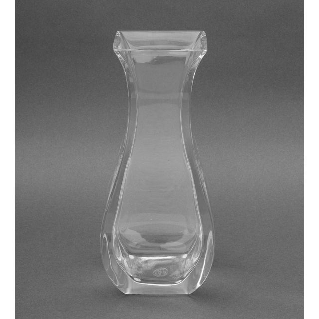 Modern Baccarat Crystal Vase For Sale - Image 3 of 9