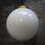 Large Vintage Pendant Light in White Opaline Glass For Sale - Image 4 of 8