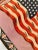 Antique ‘Tobacciana’ Flannel American Flags/Textile Tobacco Premium Inserts- Set of 4 For Sale In San Antonio - Image 6 of 11