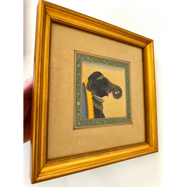 Late 20th Century Set of 5 Mogul Paintings For Sale - Image 13 of 14