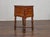 19th Century French Walnut Side Table With Sliding Door and Turned Legs For Sale In Atlanta - Image 6 of 12