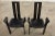 Set of Six Pietro Costantini Post Modern Lacquered Dining Chairs For Sale - Image 9 of 13